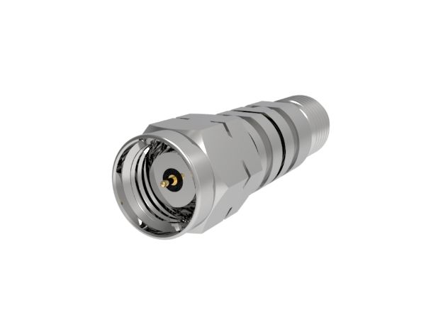 1.85mm Male (Plug) to 2.92mm Female (Jack) Coaxial Adapter, TMA-8MS-9FS-00