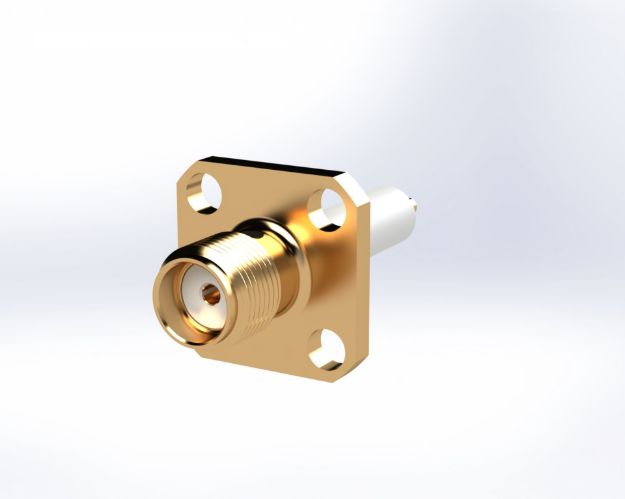 Picture of SMA Female 4-HOLE to Straight Termination