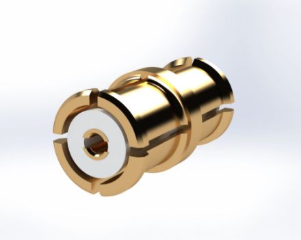 SMP Female to Female Bullet Adapter .254 L, P650-1CC SMP Female to Female Bullet Adapter .254 L, P650-1CC