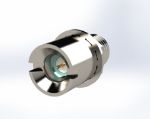 Straight SMP Male Bulkhead Full Detent to SMP Male Catchers MITT Connector