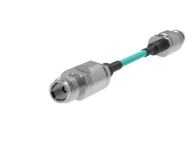 1.85mm Female to 1.85mm Female RF Assembly at 61 cm