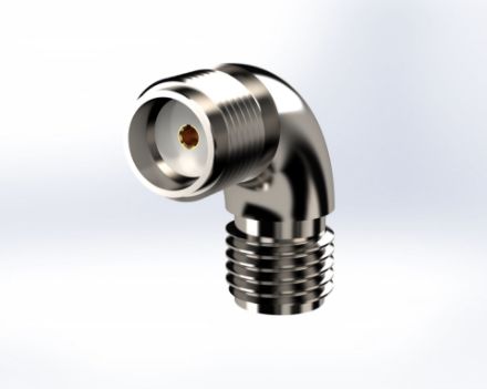 Radius Right Angle SMA Female to SMA Female Connector, 5095SF Radius Right Angle SMA Female to SMA Female Connector, 5095SF