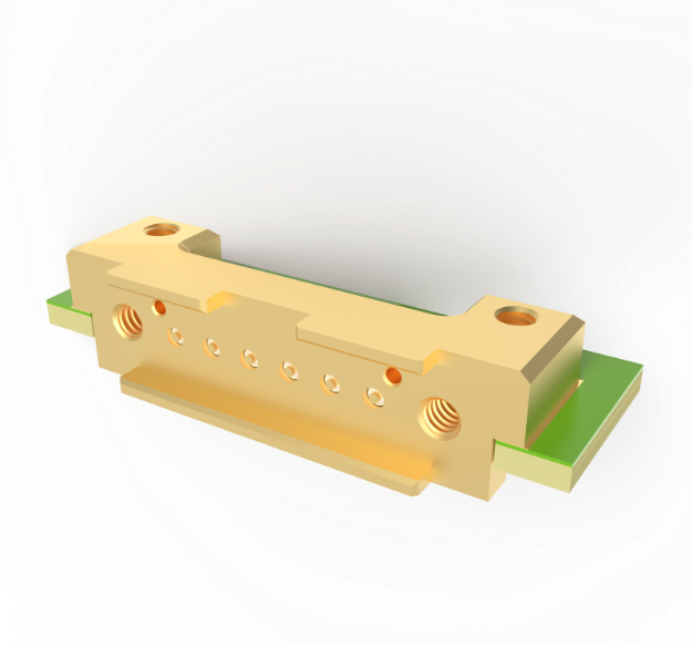 COREHC™ 2.5mm Pitch Edge Launch Solderless Connector, 6 Channel