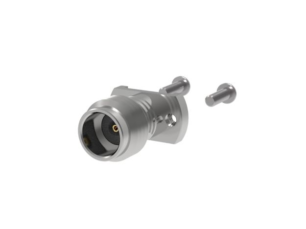 1.85mm Female Solderless PCB Compression Mount Connector, CPW