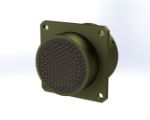 Connector, 38999I 25-35 PIN/PC, PI-FILTER, "N" PLZN BACK