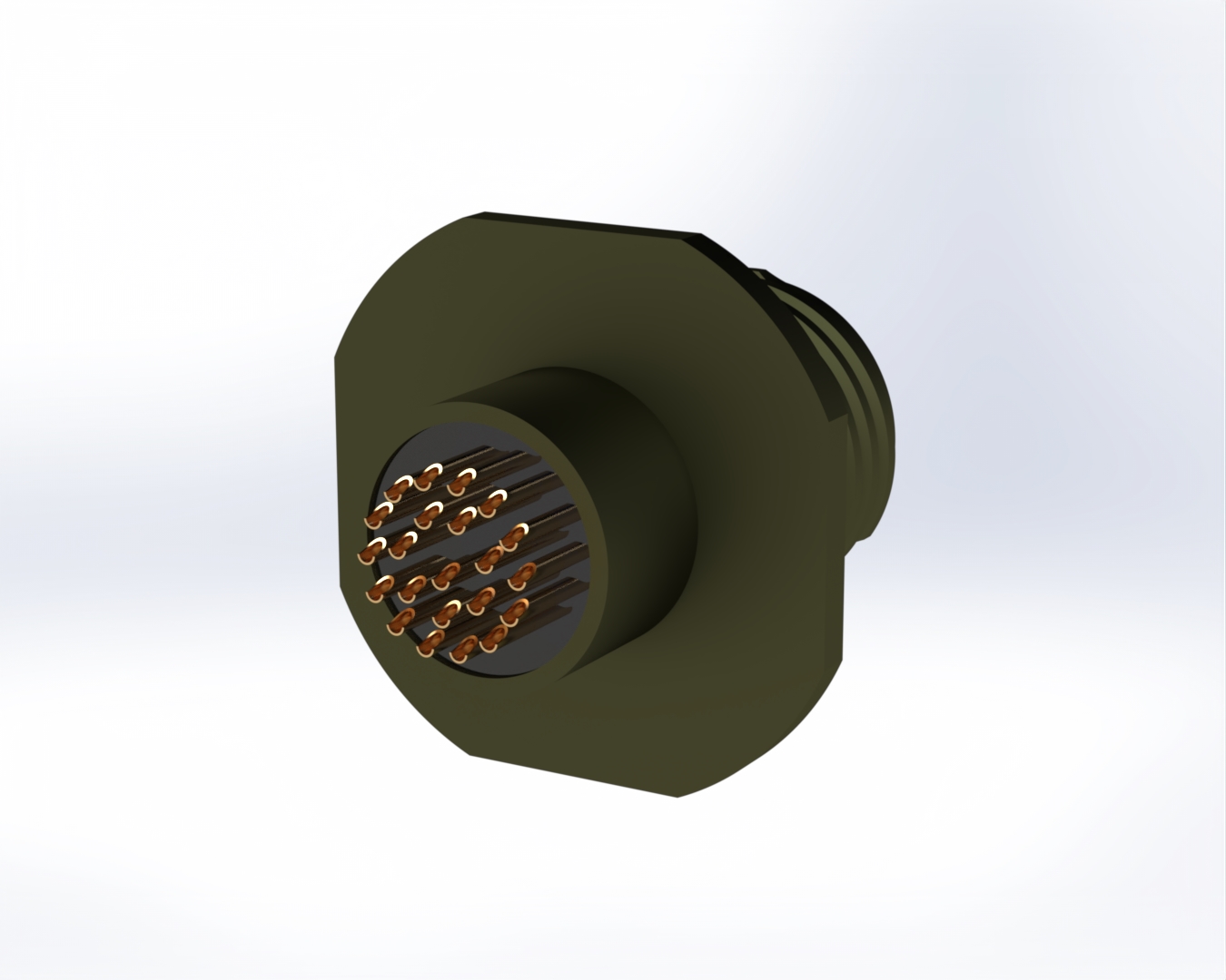 38999 Series 3 24 Pi Filter Connector 13-35 PIN/PC, 