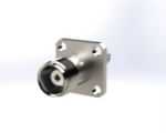 Picture of TNC Female Straight 4-Hole Flange Panel Mount