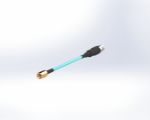 0.78 Assembly, SSMP Female to 3.5mm Female, 31cm, 4pS, TM7SSSTS5FS031C