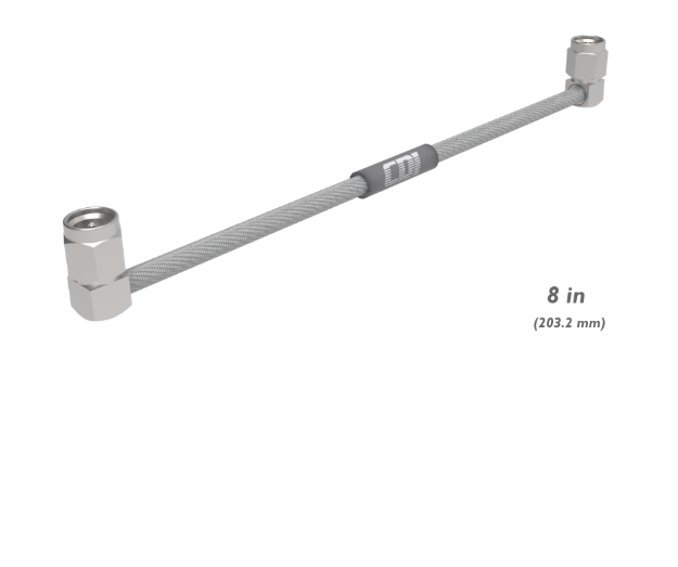 SEMI FLEX(R) SMA(M) R/A, 600, SMA(M) R/A, 8", 137376003208