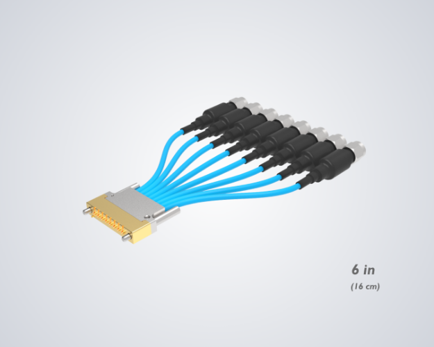 Picture of CoreHC 079 Assy, 1xRow HC2 8CH to 2.92mm(M), 016cm