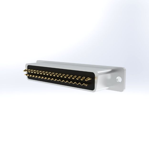 Picture of 24308 J4 Pi Filter Connector Plug 37D Pin Solder Cup