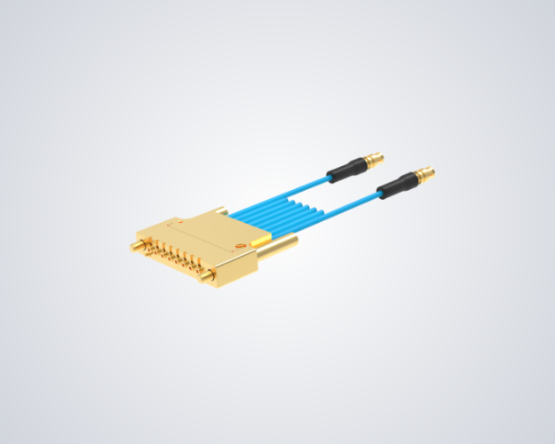Picture of CoreCryo 047 Non-Magnetic Ganged Assembly, 1x8 SL to SMP Female, 031cm