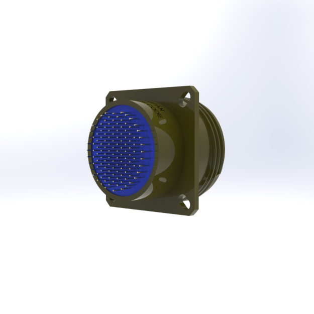 Connector, 38999/20 25-35 PIN/PC PI-FILTER "N" PLZN