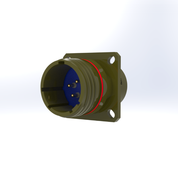 Connector, 38999/20 15-5 PIN/SC C-FILTER "N" PLZN