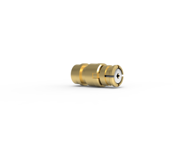 SMP Female Straight Connector for RG178 Flexible Cable, P657-1CC
