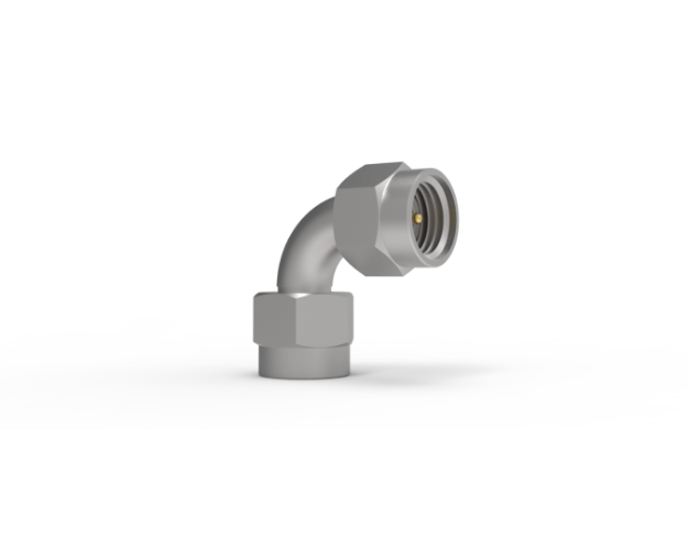 SMK 2.92mm Male to Male Radius Right Angle Adapter, 220CCSF