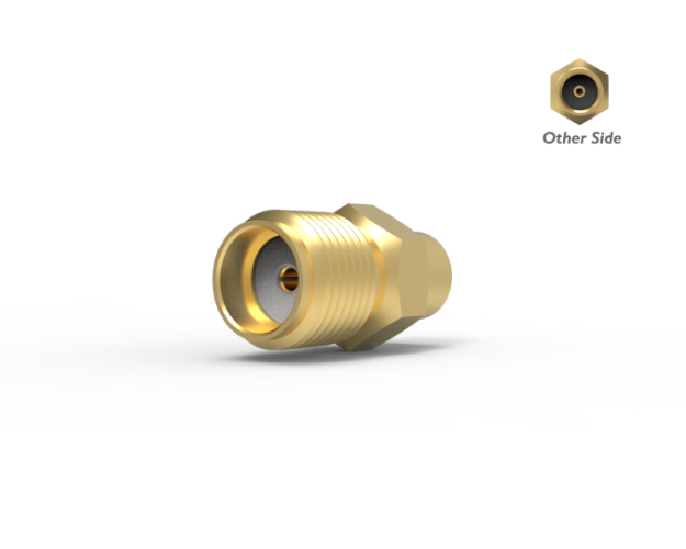 SMA Female Straight Connector for .085 Semi Rigid Low Loss Cable, 5286-4