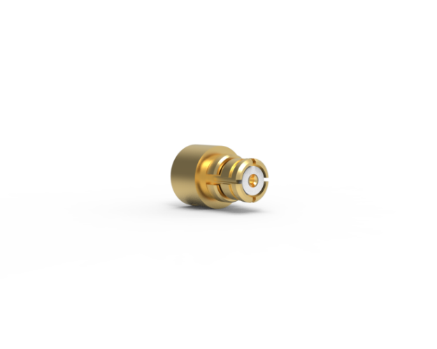 SMP Female Miter Right Angle Connector for .085 Semi Rigid Cable, P652-6CC