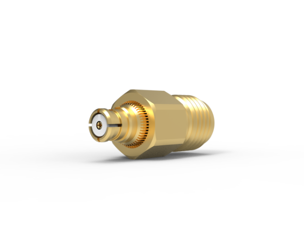 SMP Female Straight to SMK 2.92mm Female, Gold Plated Adapter, P909-1